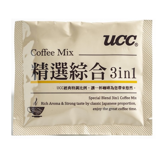 UCC精選三合一咖啡