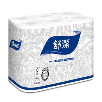 【舒潔】超優質捲筒衛生紙(270節*72捲/箱)23006